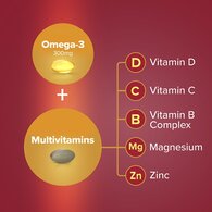 Seven Seas Omega 3 & Multivitamins Man Duo Pack