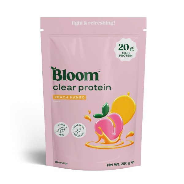 Bloom Clear Protein Collagen 10 Serv Peach Mango