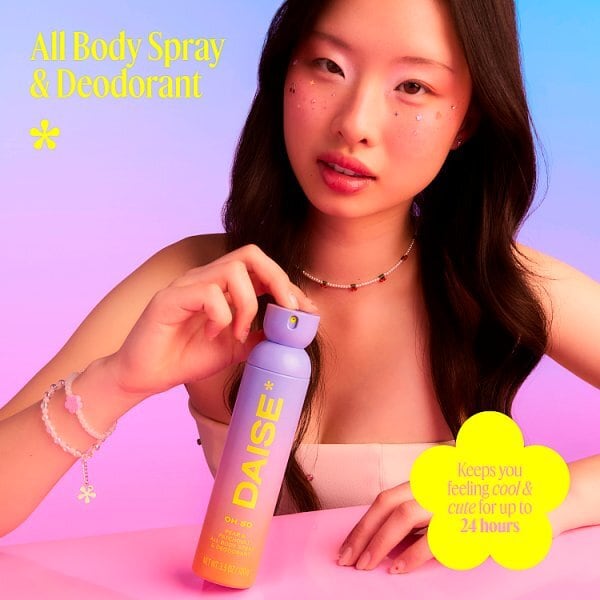Daise All Body Spray & Deodrant Oh So 120ml