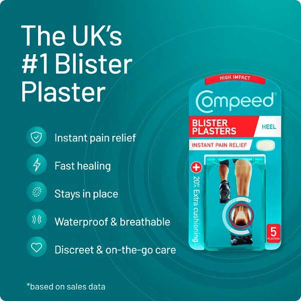 Compeed Cushioned Blister Plasters Medium Pack of 5