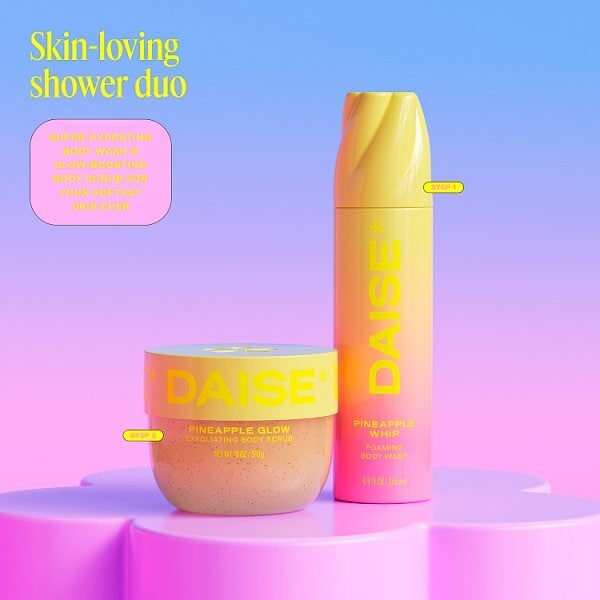 Daise Body Scrub Pineapple 510 G