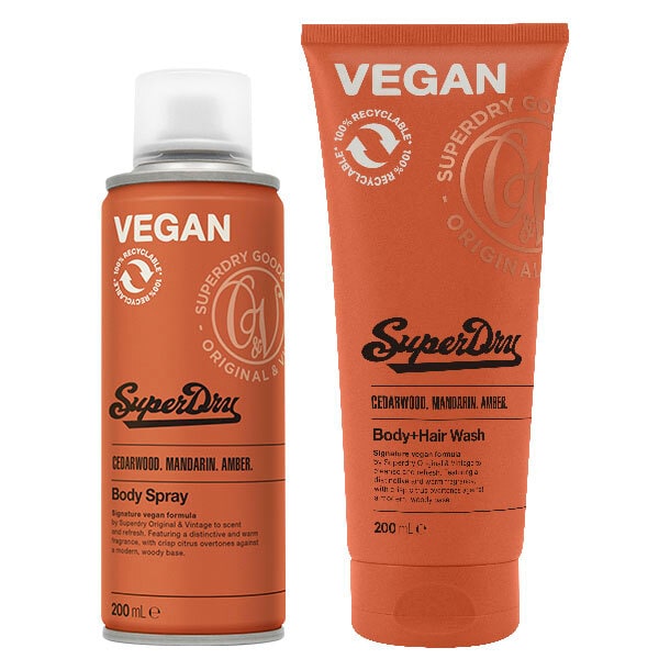 Superdry Original & Vintage Body Duo Orange