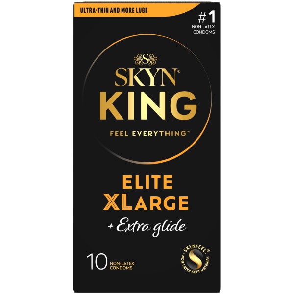 Skyn King Elite Large Extra Glide Condoms 10 Pack