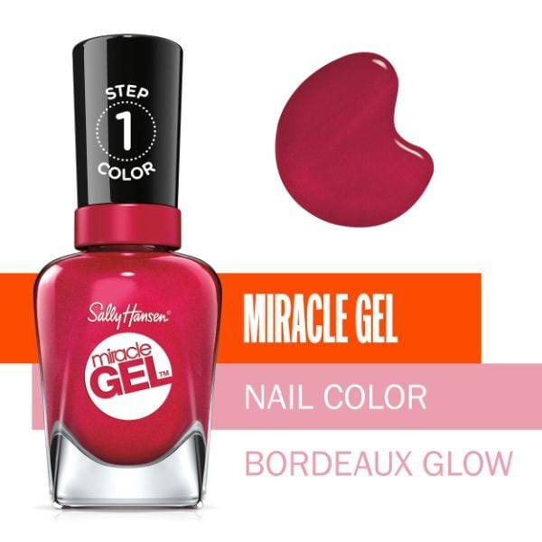 Sally Hansen Miracle Gel Duo - 940 Bordeaux Glow