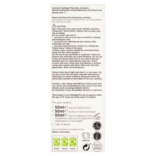 Superdrug Performance Permanent Hair Dye Rich Brown 6.7