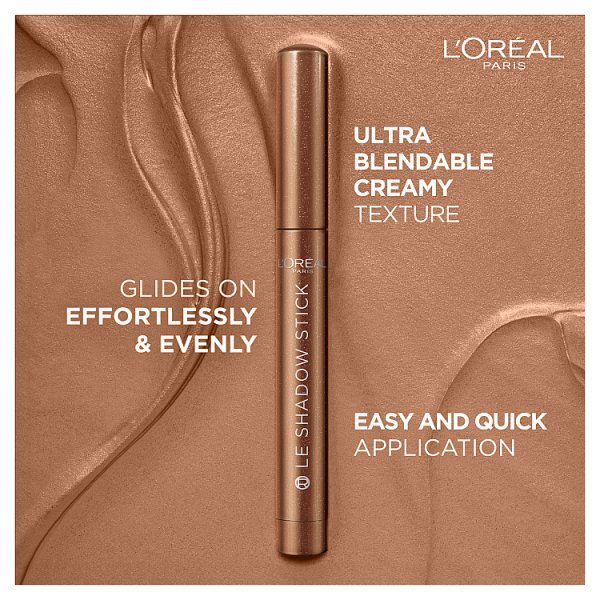 L'Oréal Paris Le Shadow Stick Eyeshadow, 230 Magnetic Bronze