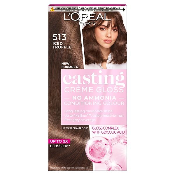 Casting Crème Gloss 513 IcedTruffle Brown Semi Perm Hair Dye