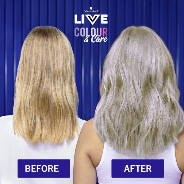 LIVE Colour & Care 5 Min Colour Hair Mask Icy Pearl 150ml