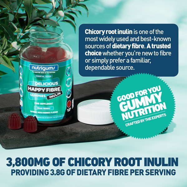 Nutrigums Happy Fibre Inulin Gummies 60S