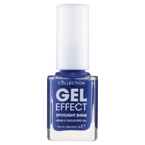 Collection Spotlight Shine Gel Effect Nail Polish 27 Bold Blue