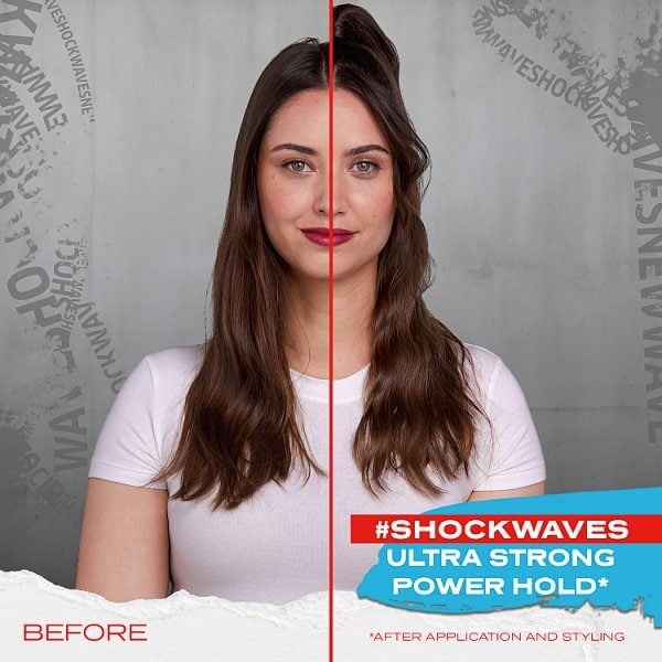 Wella Shockwaves Ultra Strong Power Hold Gel Spray, 150 ml