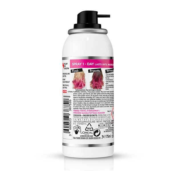 Colorista Spray Hot Pink Hair Colour