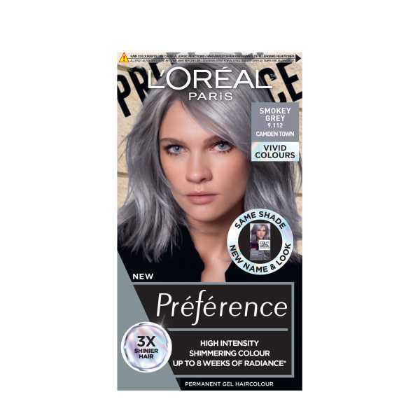 Preference Vivids (Colorista) Hair Dye Smokey Grey 9.11