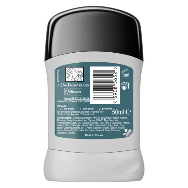 Sure Men Extreme Fresh Anti-Perspirant Deodorant Stick 50ml