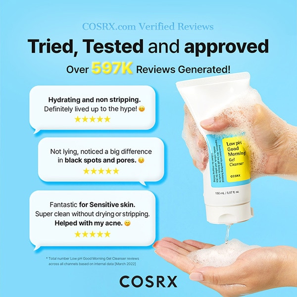 Cosrx Low-Ph Good Morning Gel Cleanser 150ml