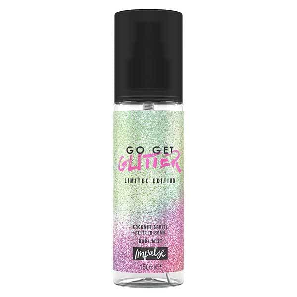 Impulse Go Get Glitter Coconut Spritz Body Mist 150ml