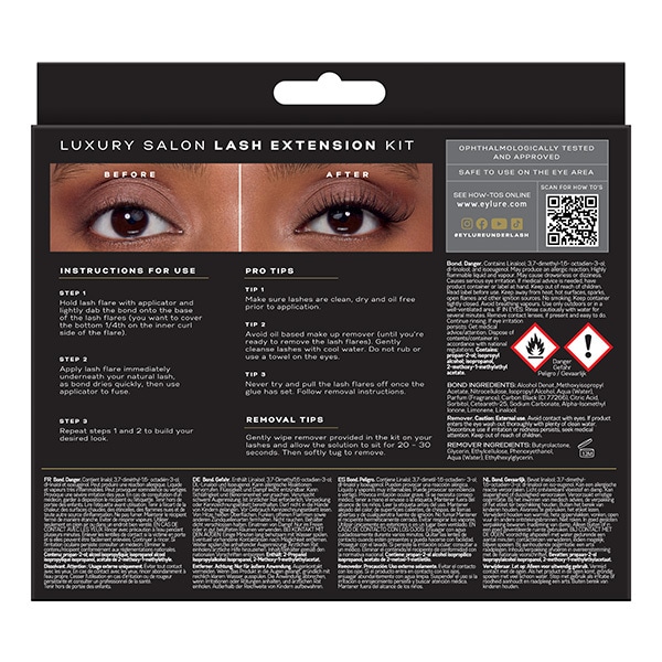 Eyelash Underlash Salon Lash Extension Kit Wispy