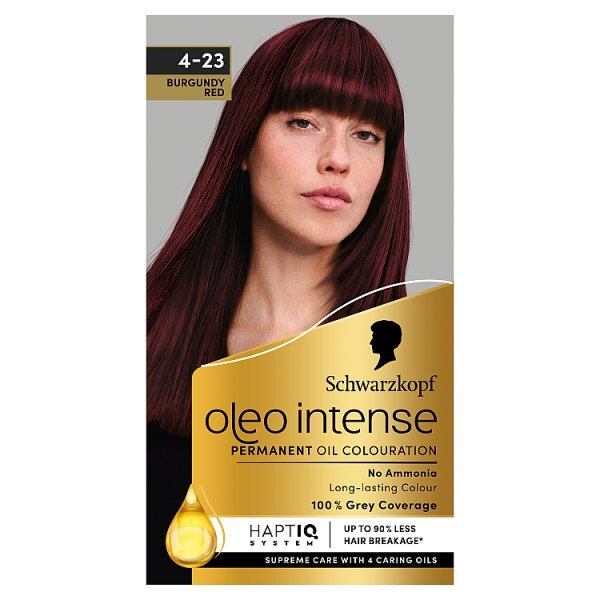 Schwarzkopf Oleo Intense Burgundy Red Permanent Hair Dye