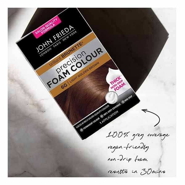 John Frieda Precision Foam Colour Deep Cherry Brown 3VR