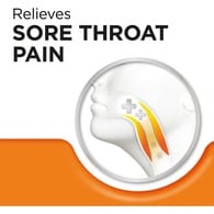 Strepsils Orange With Vitamin C Sore Throat Lozenges 36s