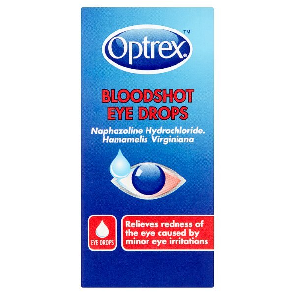 Optrex Bloodshot Eye Drops Red Eye 10ml