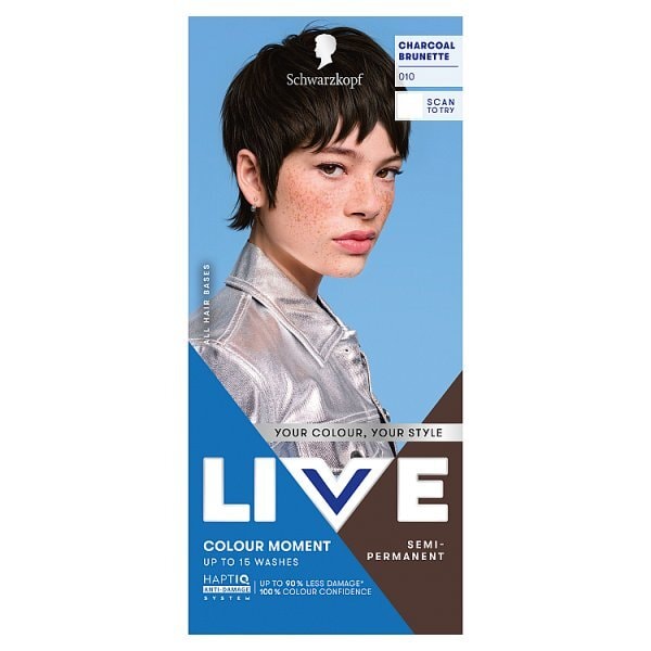 Schwarzkopf LIVE Charcoal Brunette Semi-Permanent Hair Dye