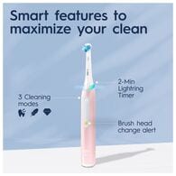 Oral-B iO3 Blush Pink Electric Toothbrush with Travel Case