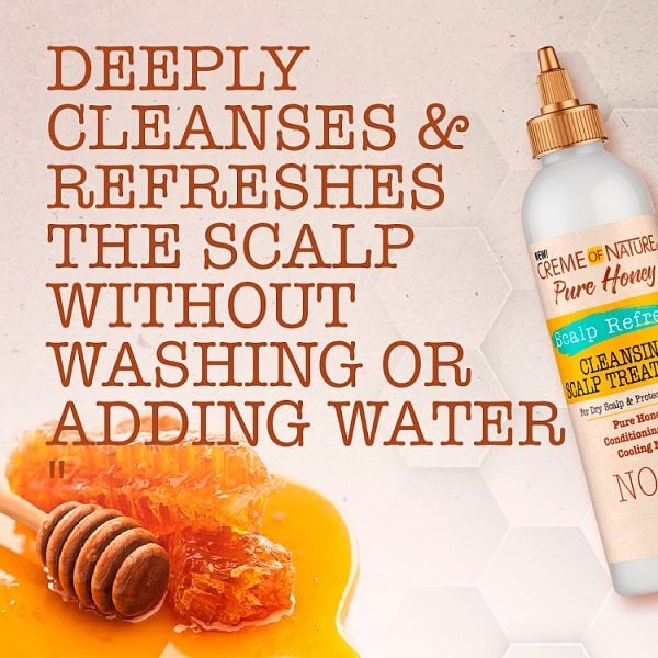 Creme of Nature&nbsp;Pure Honey Scalp Refresh Leave-In Conditioner 236ml