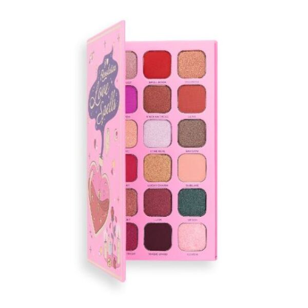 I Heart Revolution Book of Spells Eyeshadow Palette Love