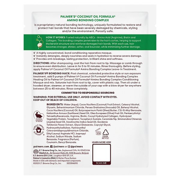 Palmers Amino Bonding Complex Bonding Conditioning Masque Pack 60g