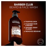 LOreal Men Expert Barber Club Beard Face Wash 200ml