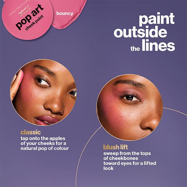 Max Factor 2000 Calorie Pop Art Cheek Paint Blush - Tone