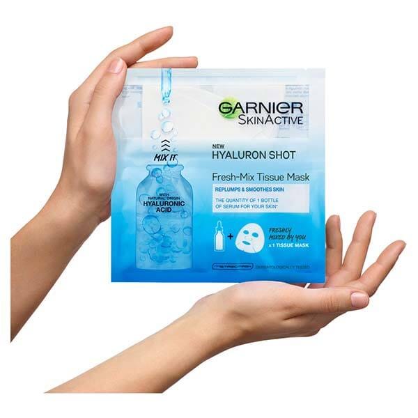 DNRAD Garnier Face Sheet Shot Mask with Hyaluronic Acid