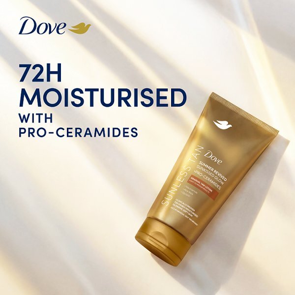 Dove Summer Revived Light to Medium , Self Tan for Face and Body 75 ml