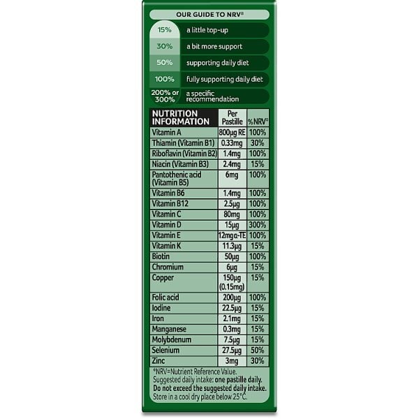Bassetts Vitamins for Men 50 30 1 A Day
