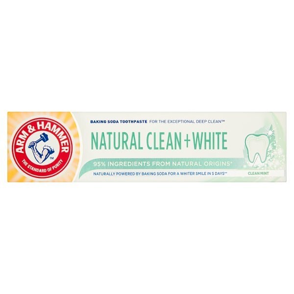 Arm & Hammer Natural Clean + White 75ml