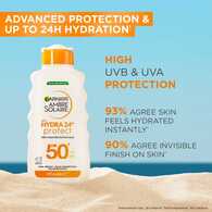 Ambre Solaire Hydra 24 Spf50+ Lotion 175Ml