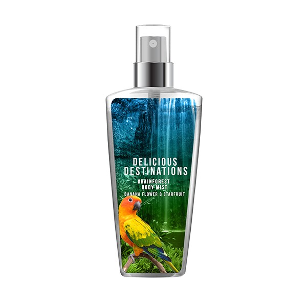 Delicious Destinations #Rain Forest 100ml Body Mist