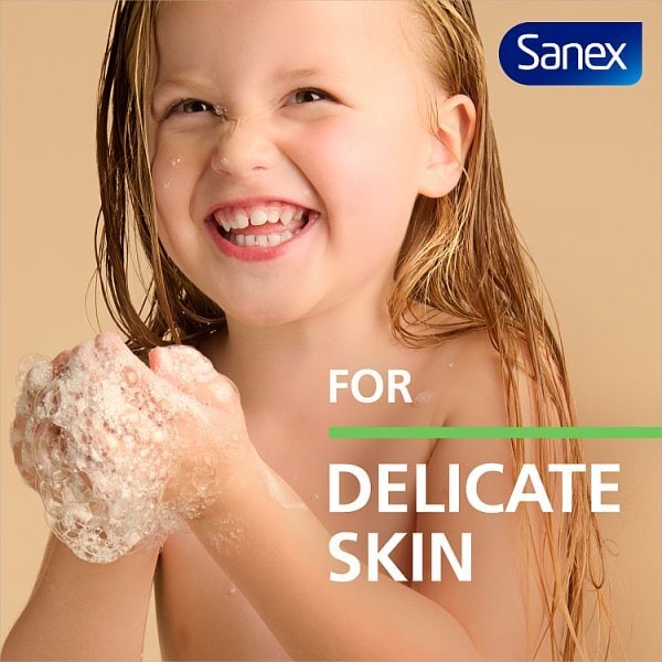 Sanex Zero % Kids Head To Toe Bodywash 450Ml