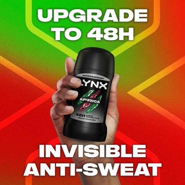 Lynx 48 Hour Anti-Perspirant Stick Deodorant Africa 50ml