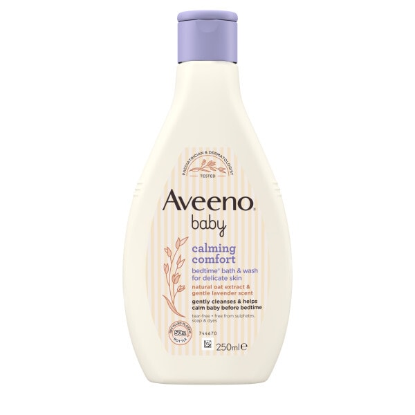 Aveeno Baby Calming Comfort Bedtime Bath & Wash 250Ml