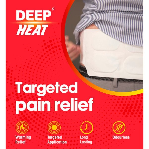 Deep Heat Warming Belt - 2 Pack