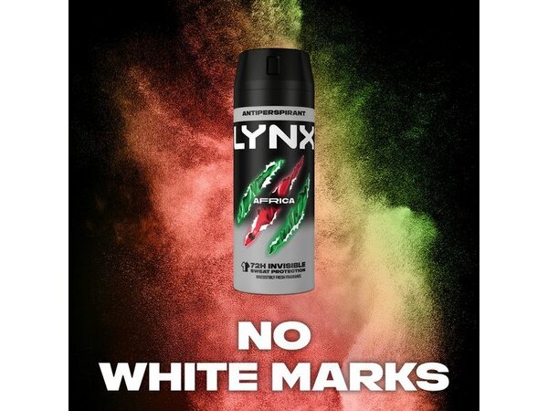 Lynx Africa Anti-Perspirant Deodorant Aerosol 150 ml