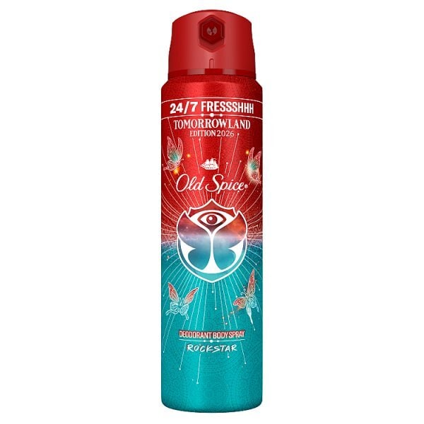 Old Spice Rockstar Mens Deodorant Body Spray 150ml
