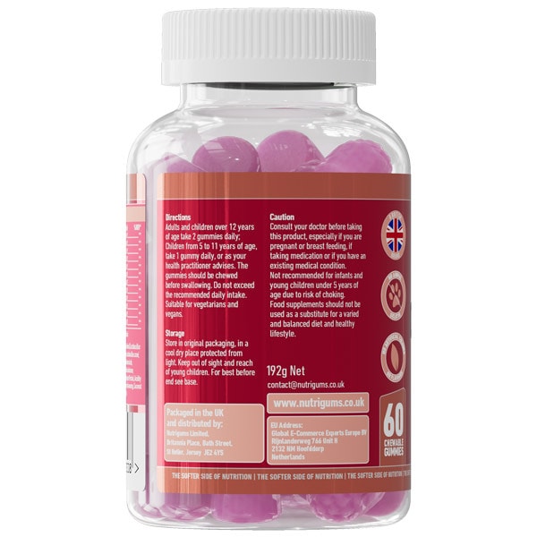 Nutrigums Bio-Cultures Microbiome 60 Gummies