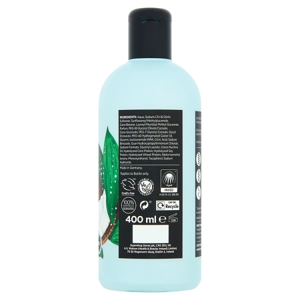 Superdrug Coconut Curl Clarifying Shampoo