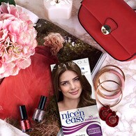 Clairol Nice'n Easy No Ammonia Hair Dye, 75 Light Ash Brown