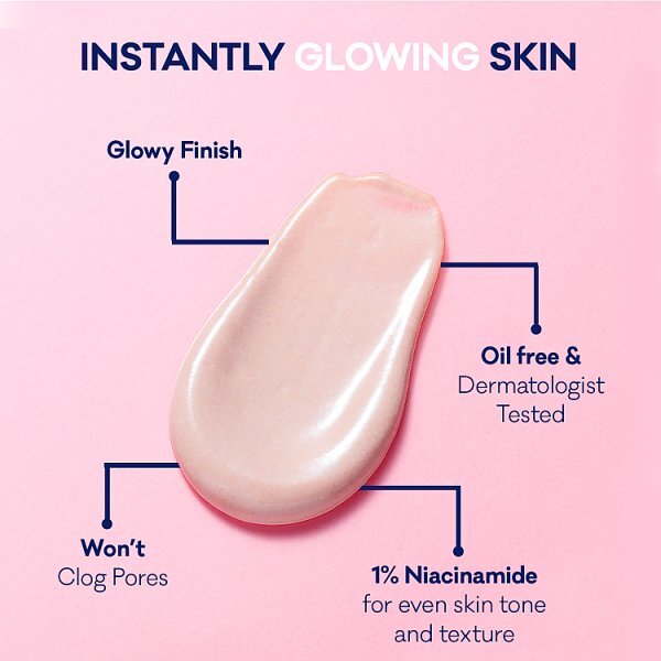 Biore Aqua Rich UV Glowy Weightless Moisturiser SPF50 50ml