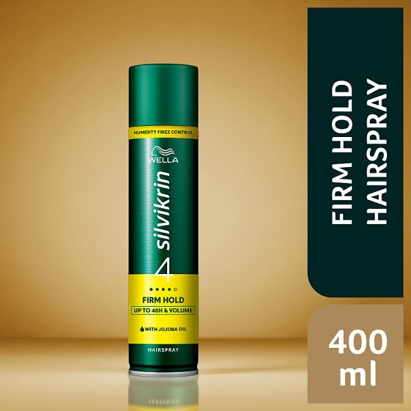 Wella Silvikrin Firm Hold Hairspray, 400 ml