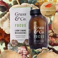 Grass & Co. Focus Lion's Mane Mushrooms Capsules